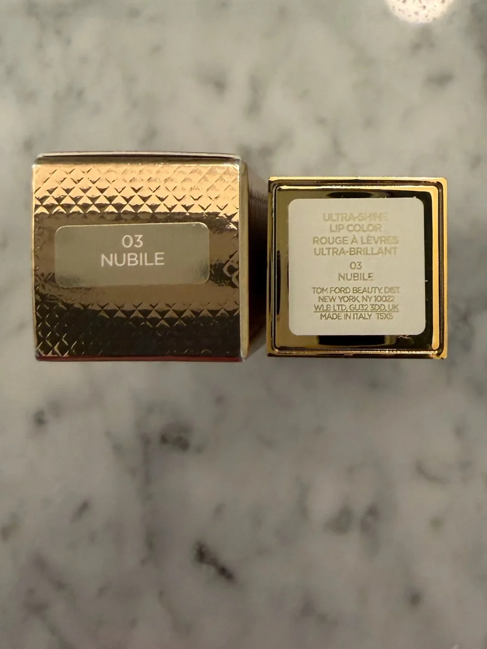 NIB- Tom Ford Soleil Ultra Shine Lipstick — Nubile (03)
